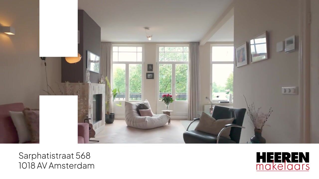 Video van Sarphatistraat 568