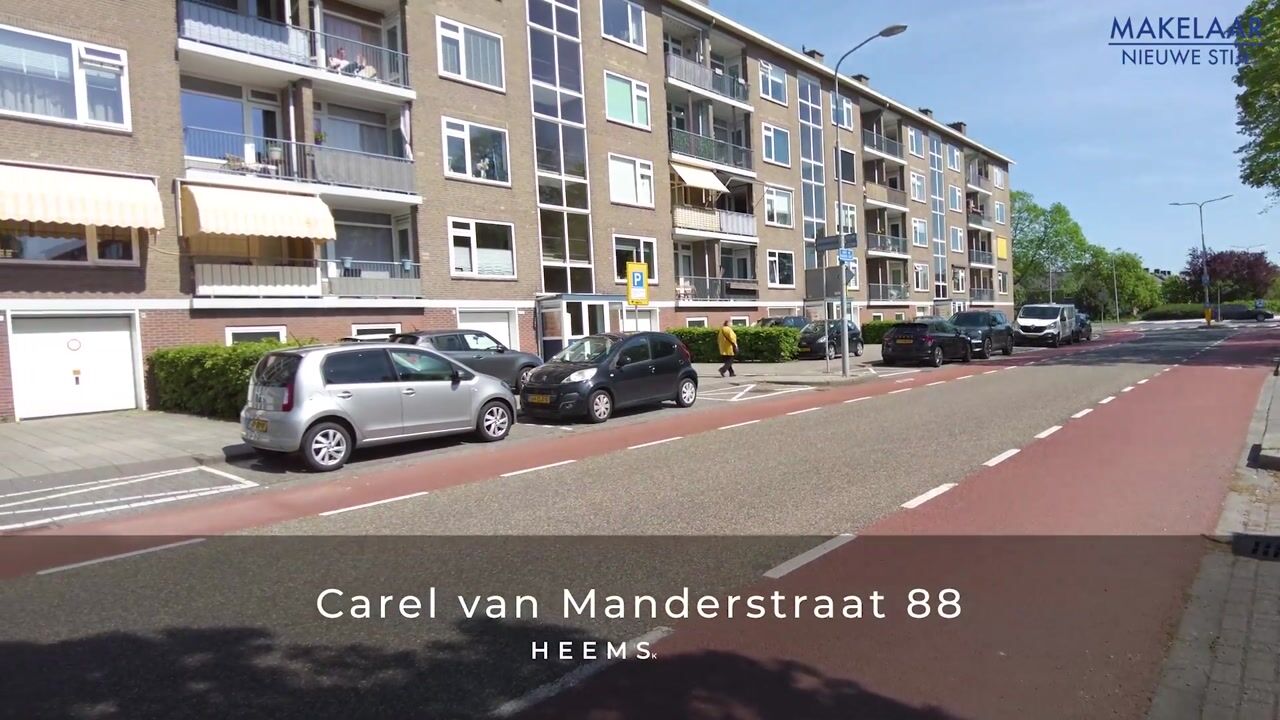 Video van Carel van Manderstraat 88