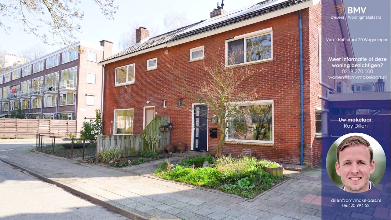 Video van Van 't Hoffstraat 20