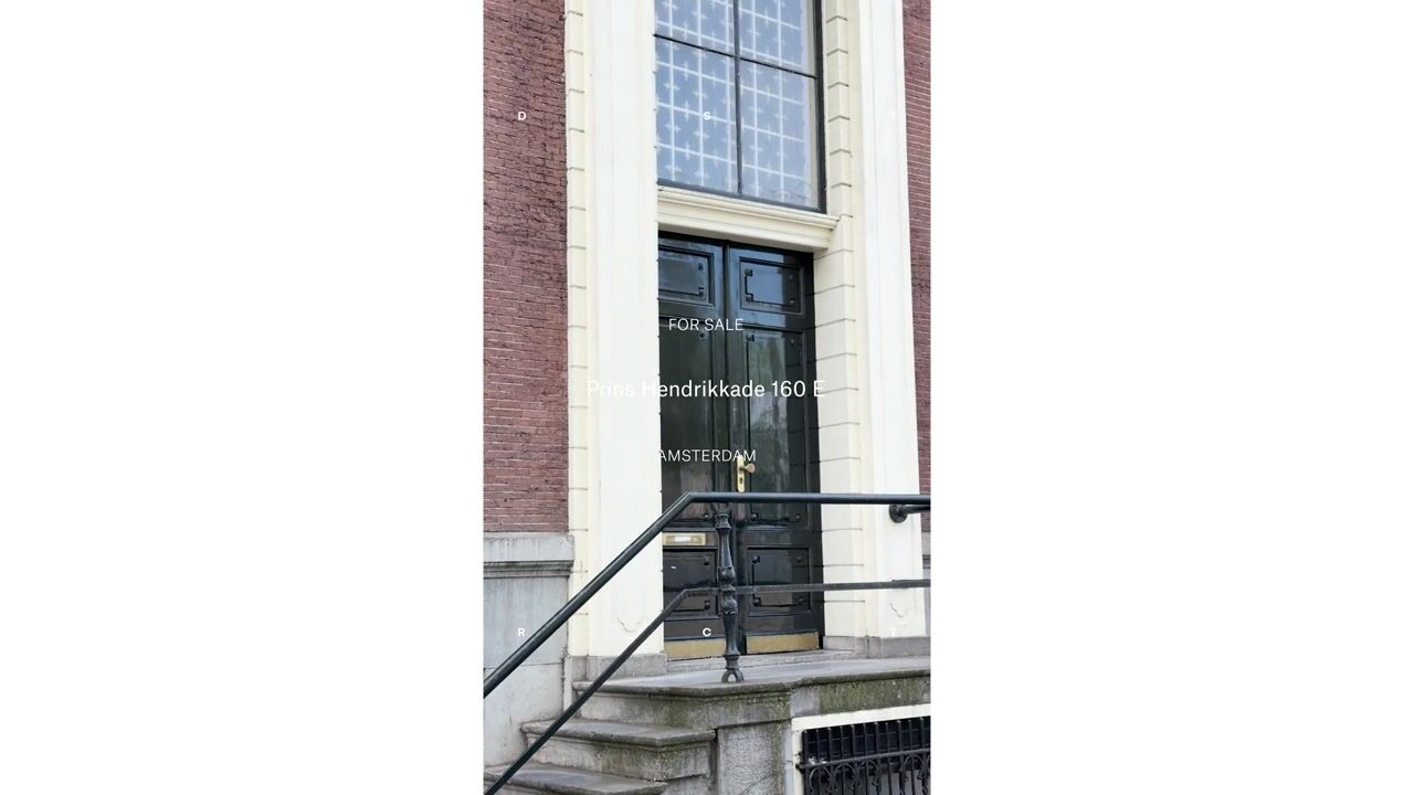 Video van Prins Hendrikkade 160-E
