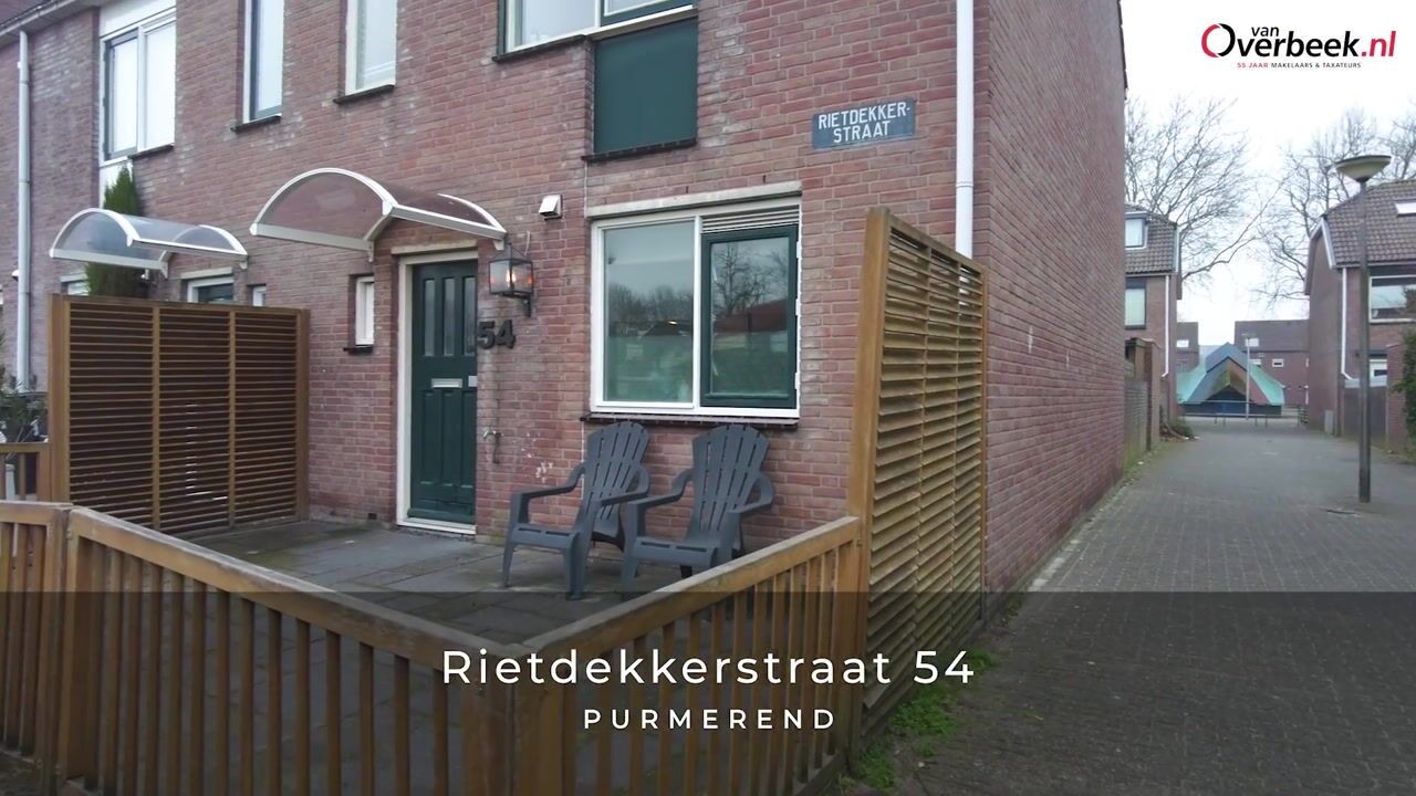 Video van Rietdekkerstraat 54