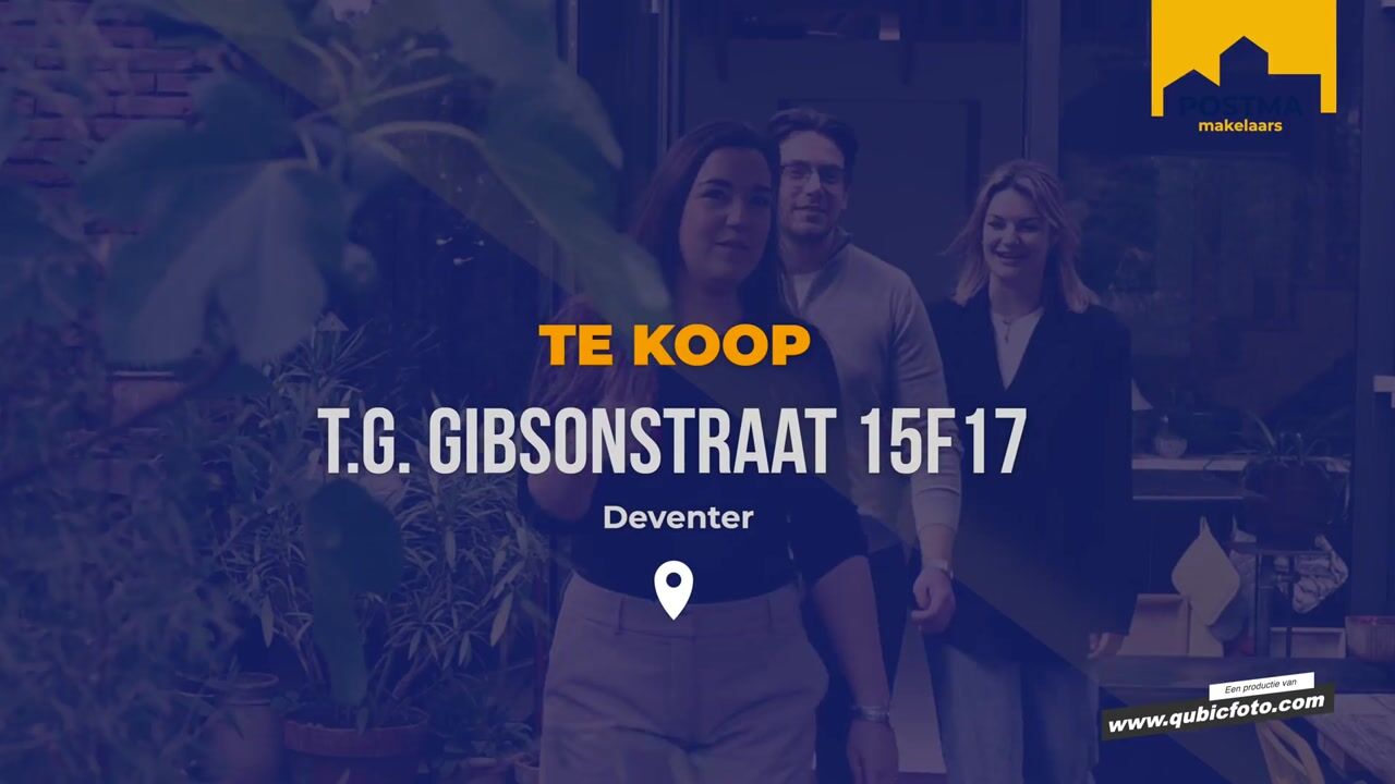 Video van T.G. Gibsonstraat 15-F17