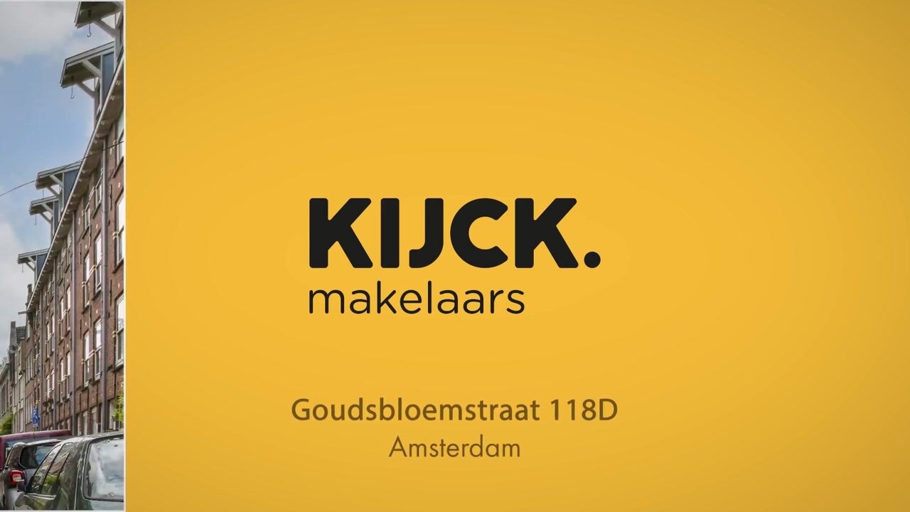 Video of Goudsbloemstraat 118-D