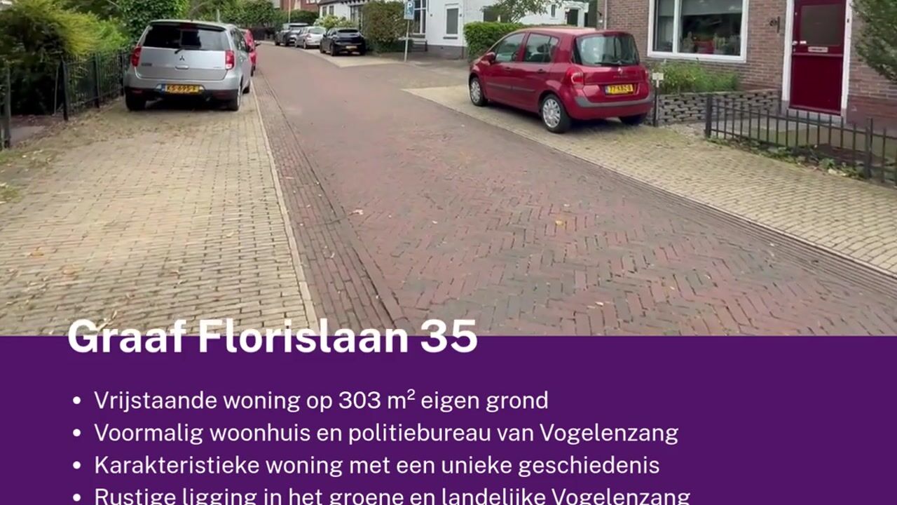 Video van Graaf Florislaan 35