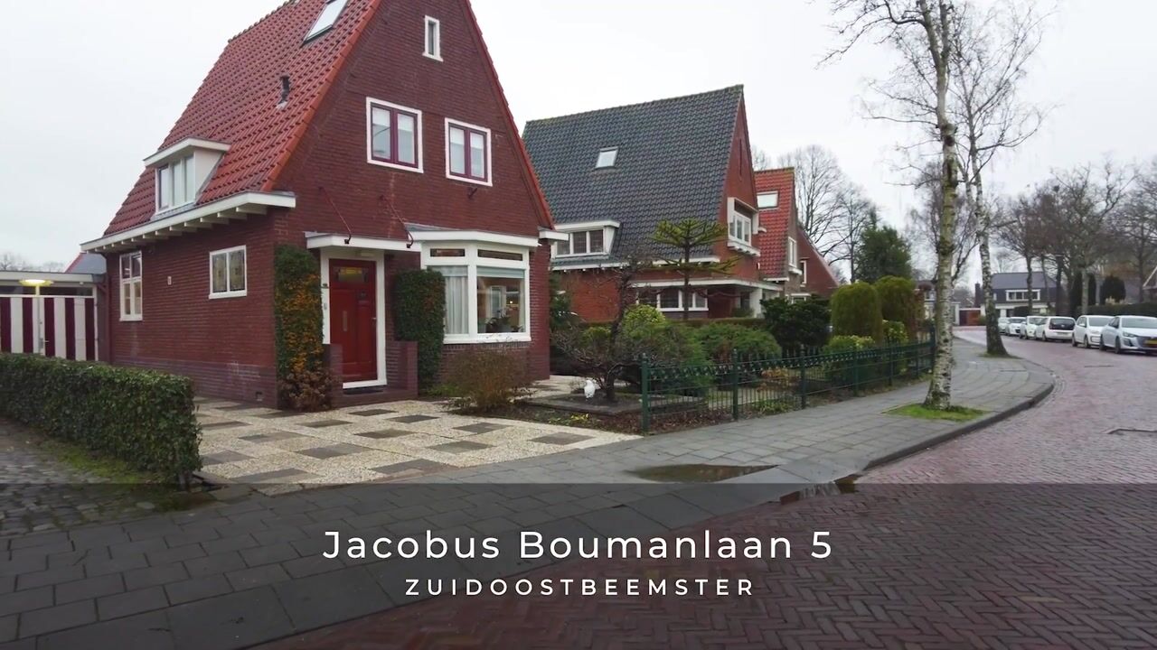 Video van Jacobus Boumanlaan 5