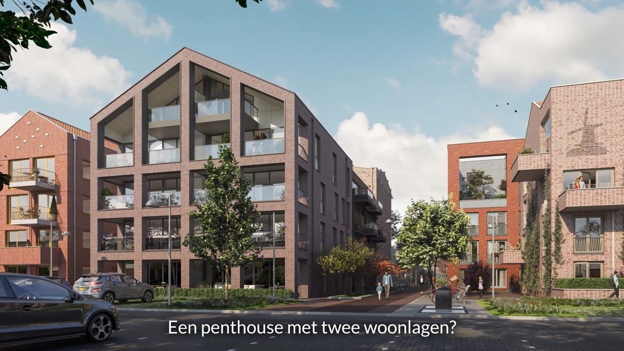 Video of Dubbellaags Penthouse - De Waaierij (Bouwnr. 039)