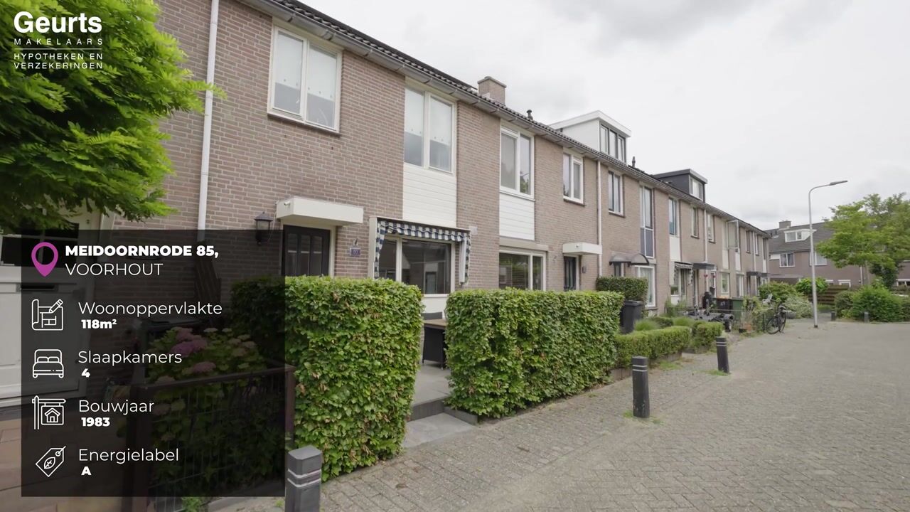Video van Meidoornrode 85
