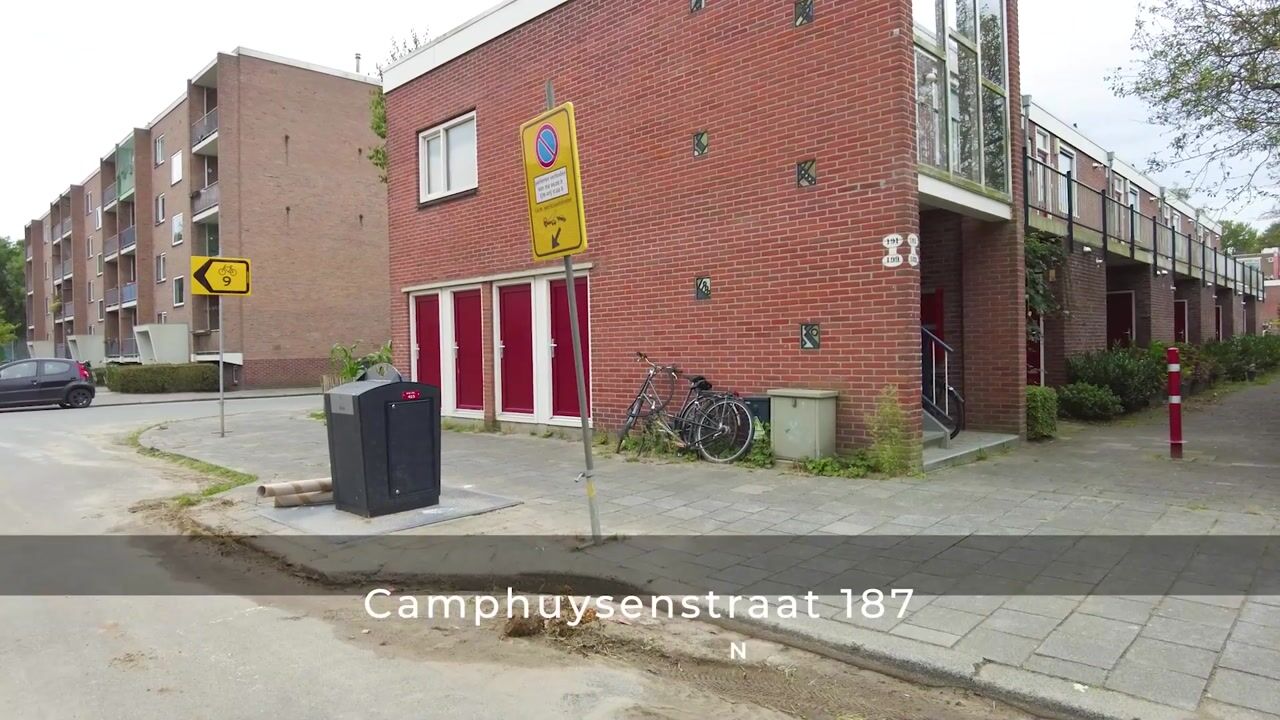 Video van Camphuysenstraat 187