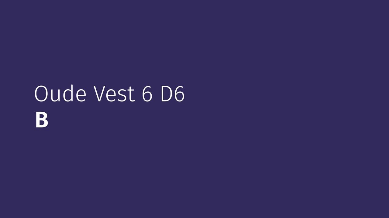 Video van Oude Vest 6-D6