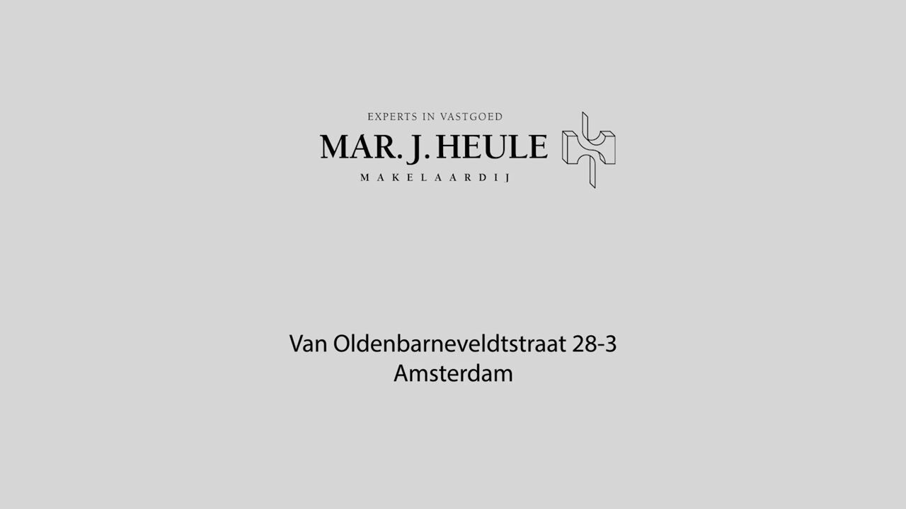 Video van Van Oldenbarneveldtstraat 28-3