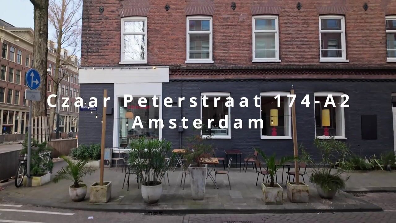 Video van Czaar Peterstraat 174-2A