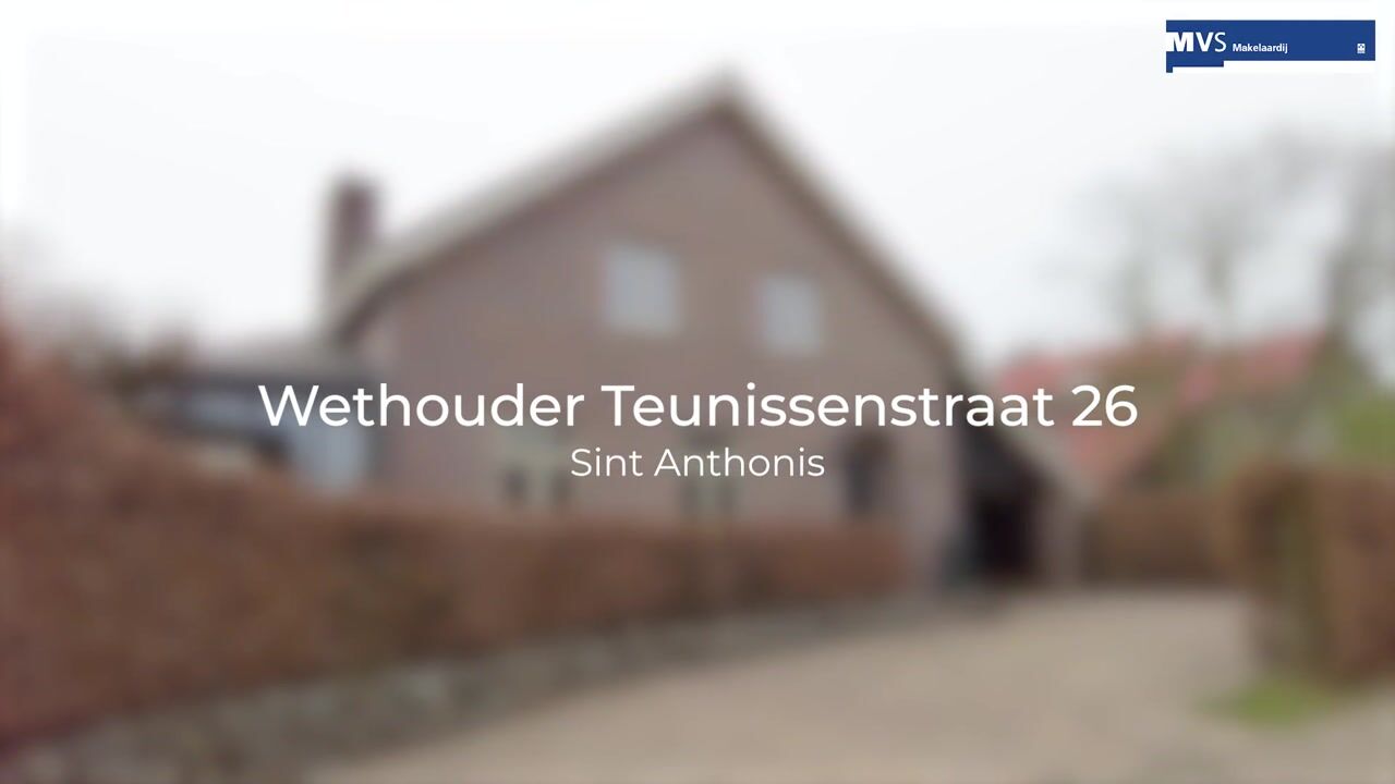 Video van Wethouder Teunissenstraat 26
