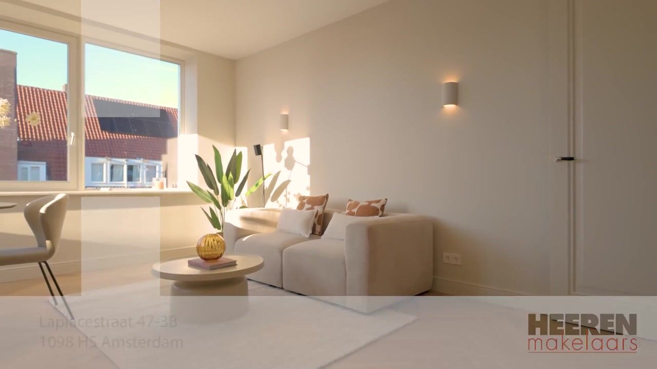 Video van Laplacestraat 47-3B