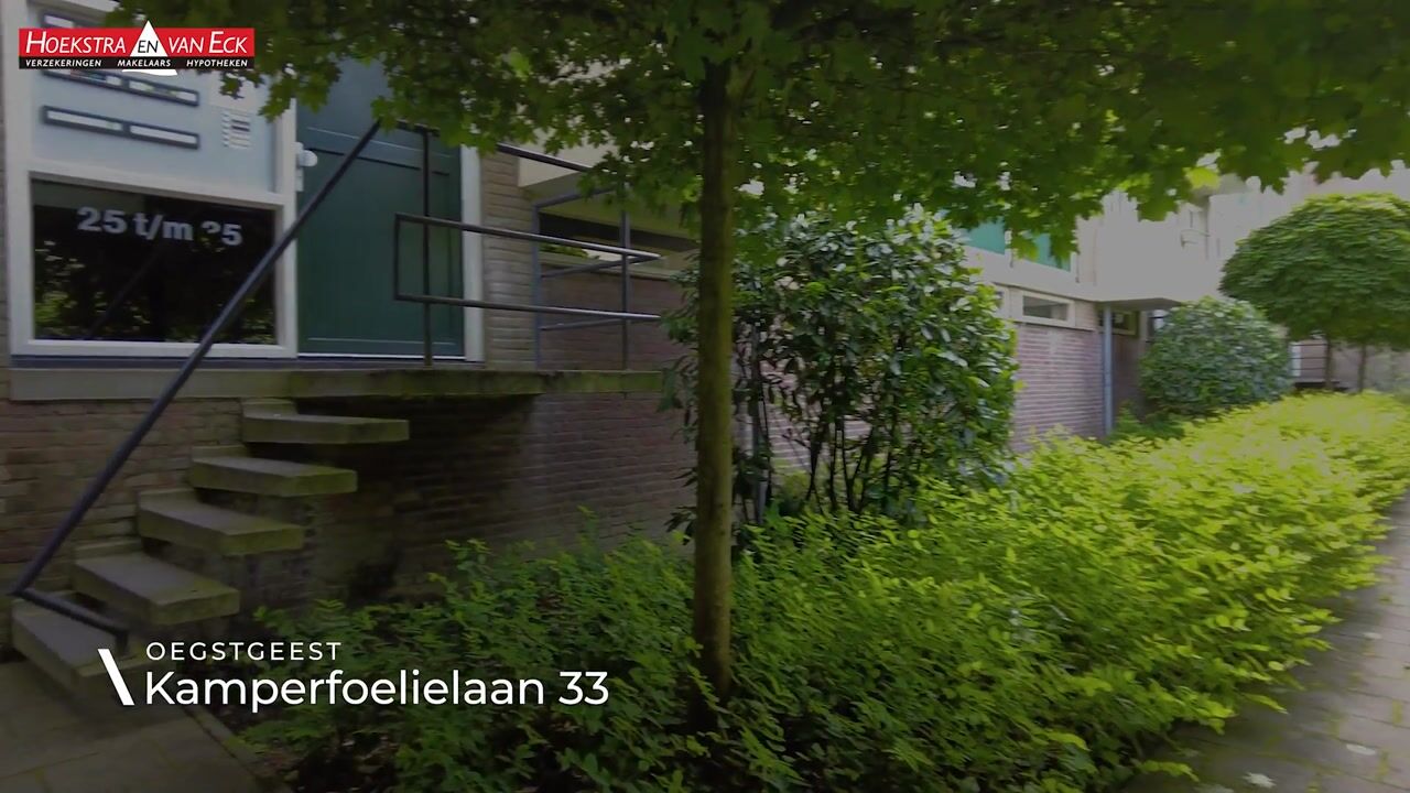 Video van Kamperfoelielaan 33