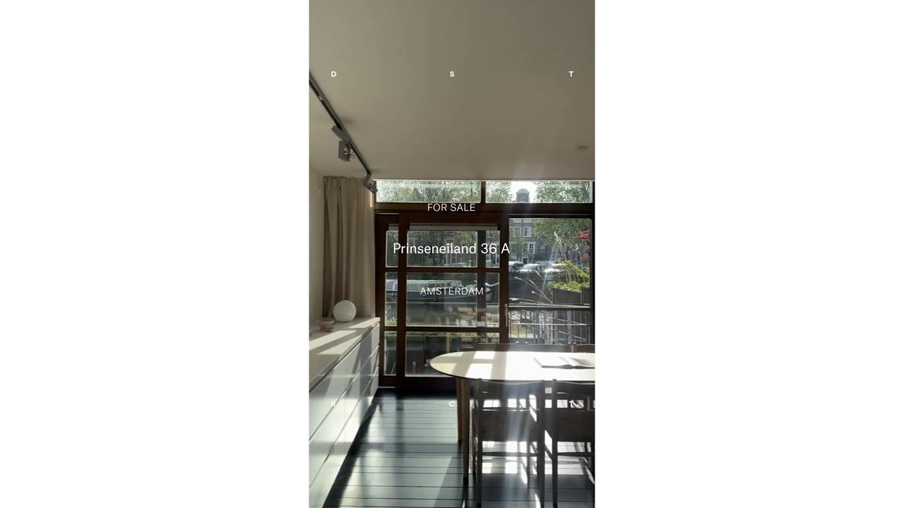 Video van Prinseneiland 36-A