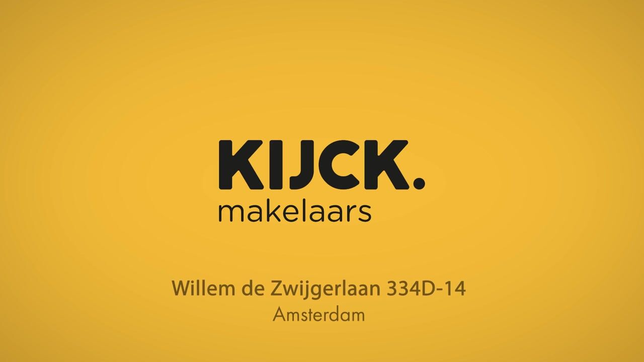 Video van Willem de Zwijgerlaan 334-D14