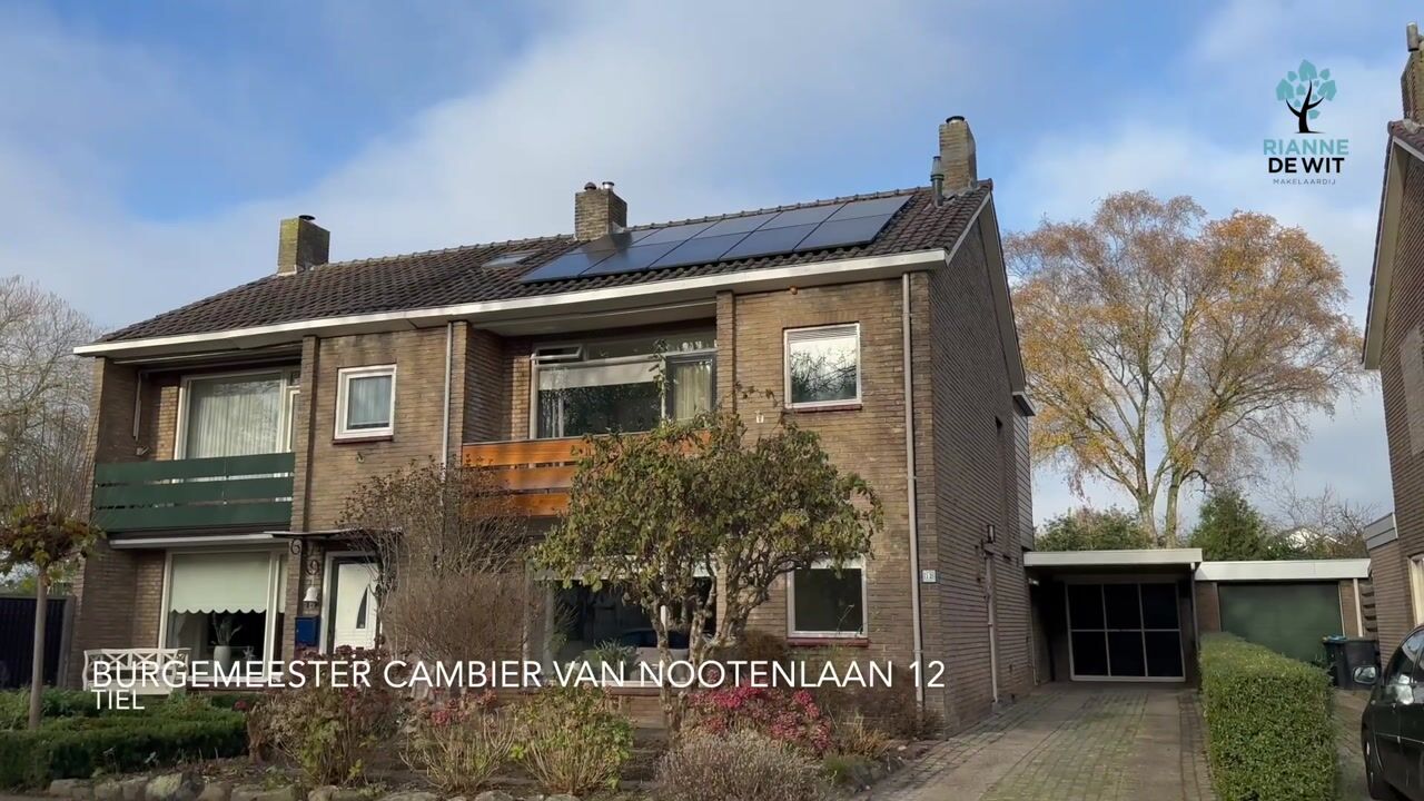 Video van Burgemeester Cambier van Nootenlaan 12