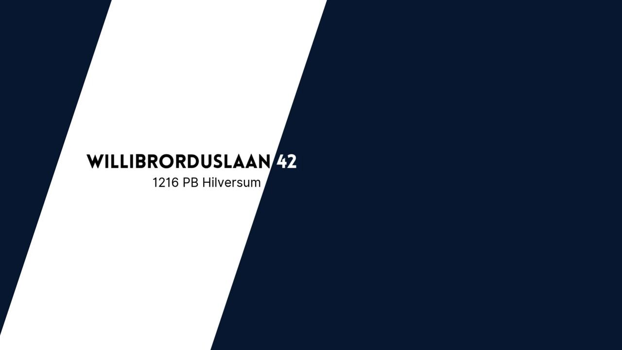 Video van Willibrorduslaan 42