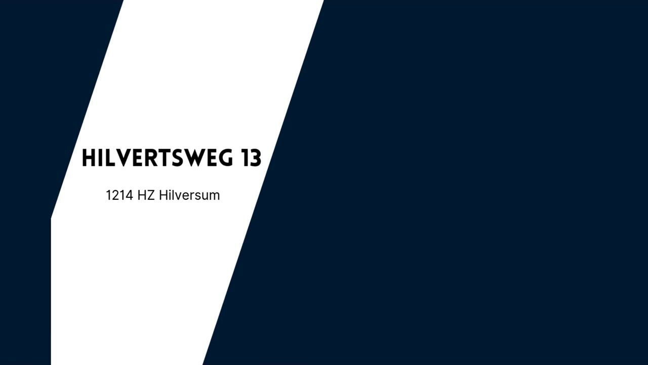 Video van Hilvertsweg 13