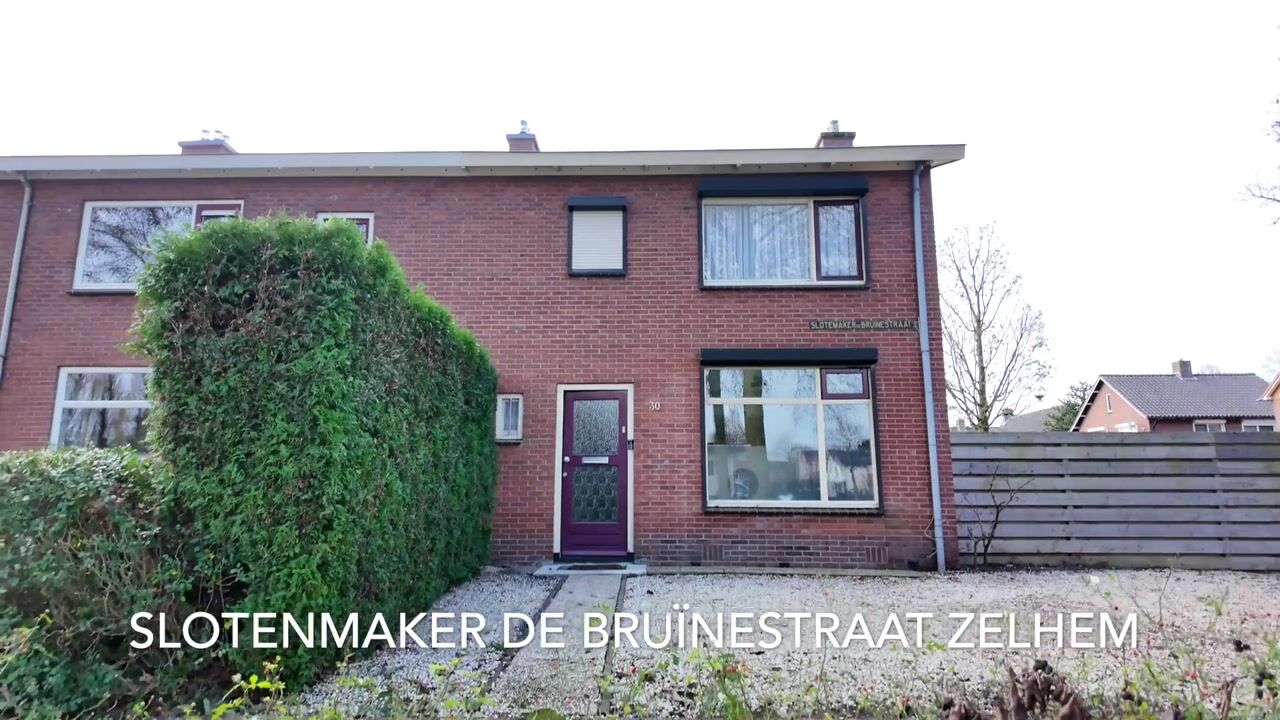 Bekijk video van Slotemaker de Bruïnestr 30