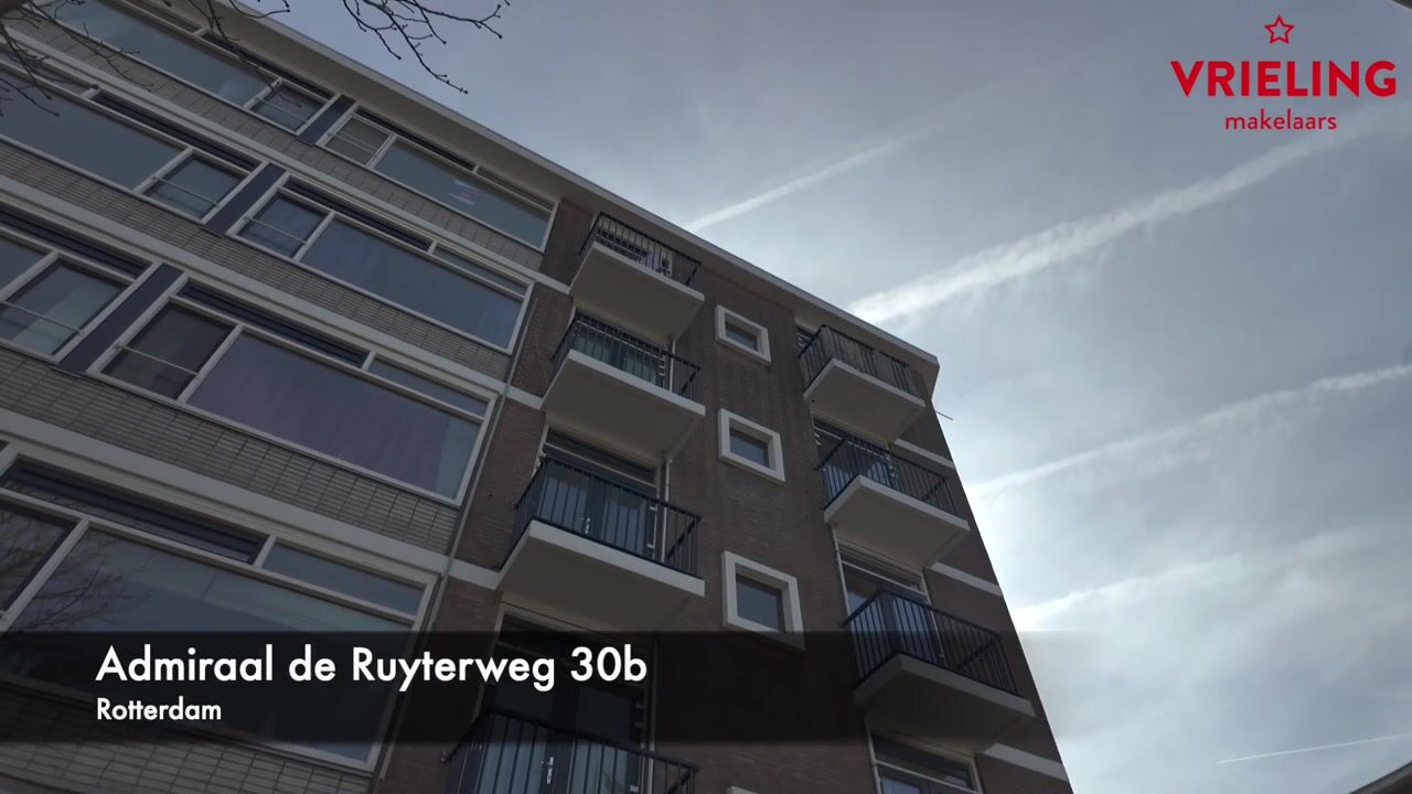 Video van Admiraal de Ruyterweg 30-B