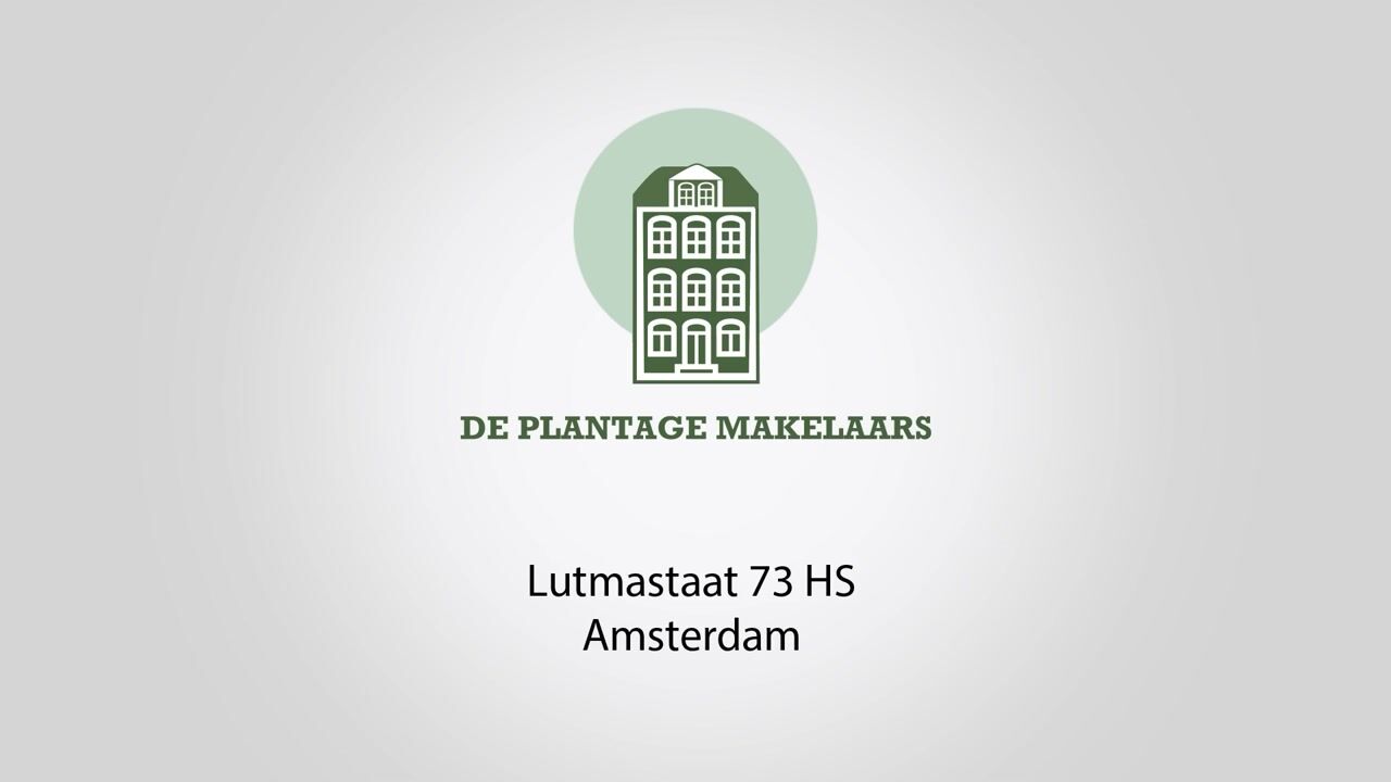Video of Lutmastraat 73-H