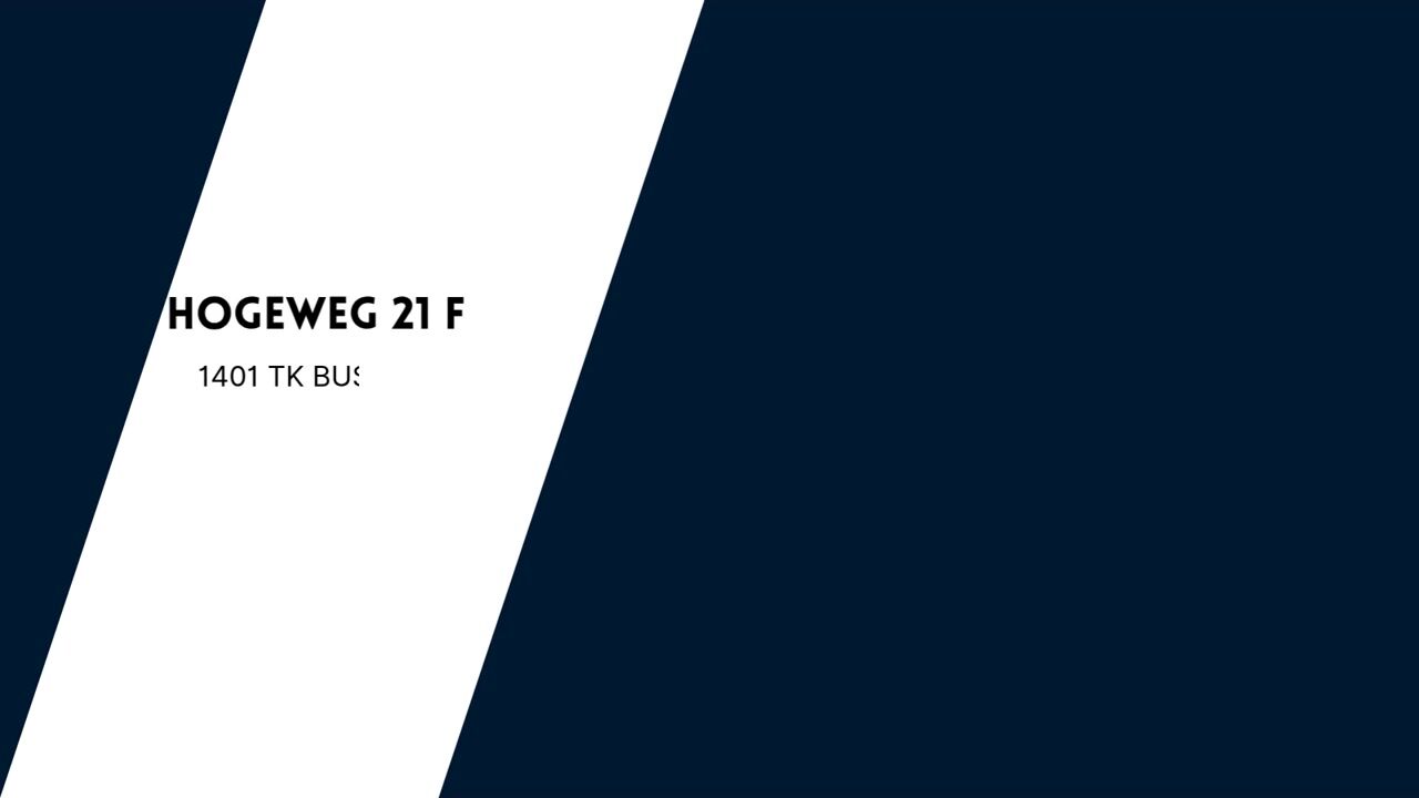 Video van Hogeweg 21-F