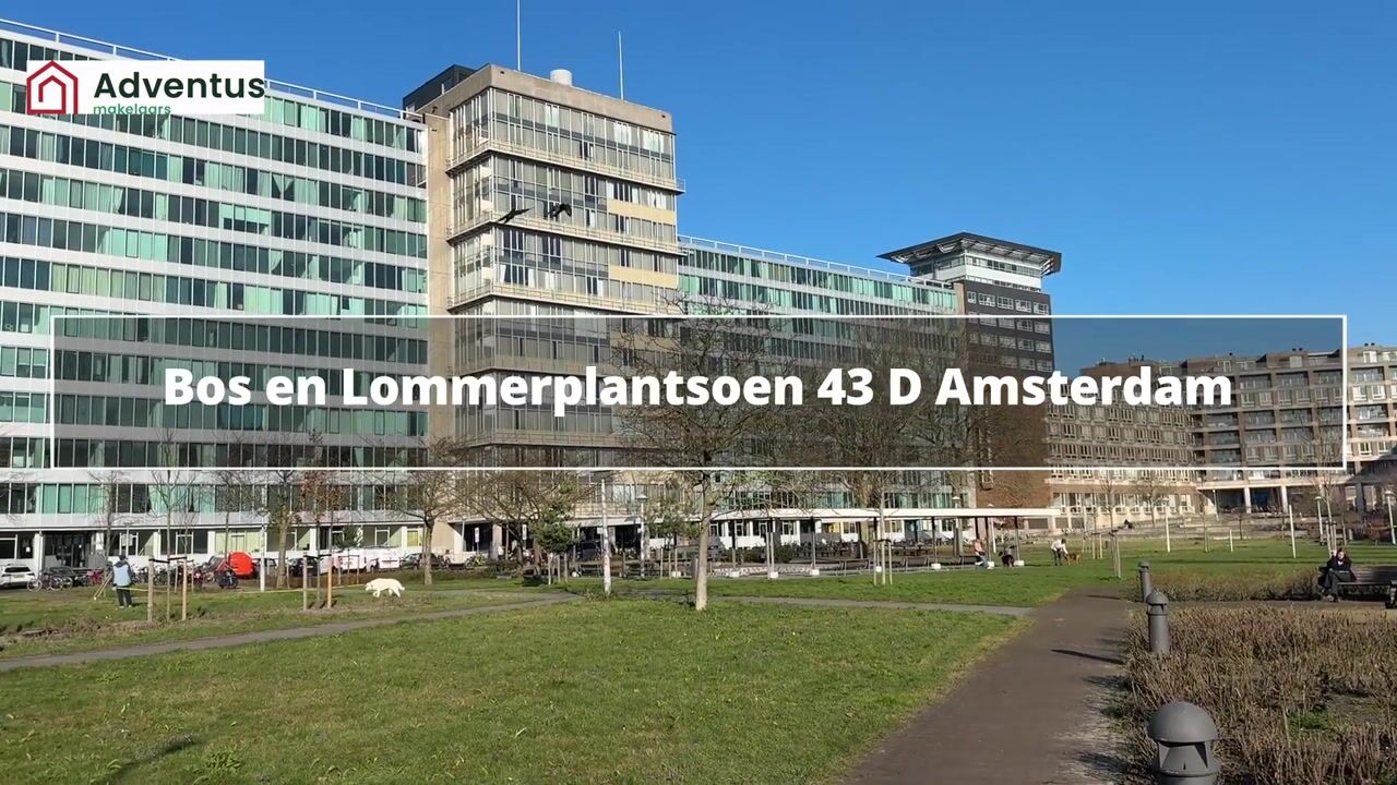 Video van Bos en Lommerplantsoen 43-D