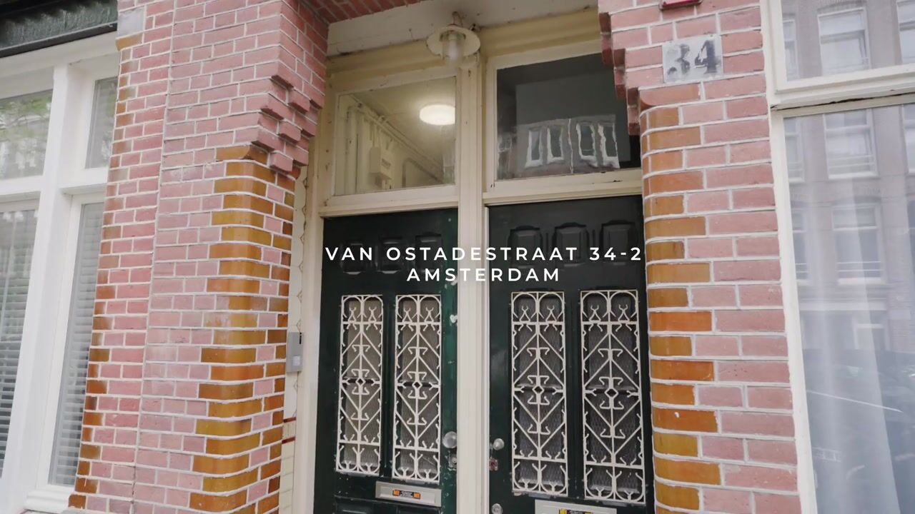 Video van Van Ostadestraat 34-2