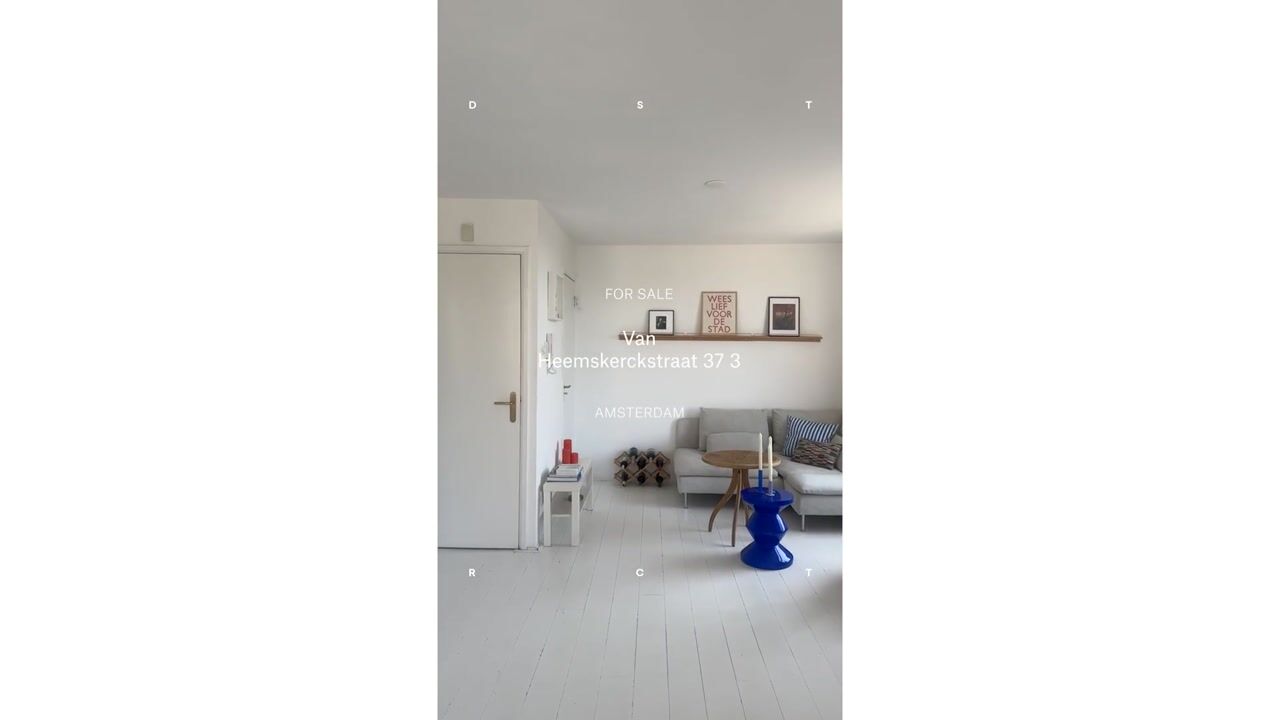 Video van Van Heemskerckstraat 37-3