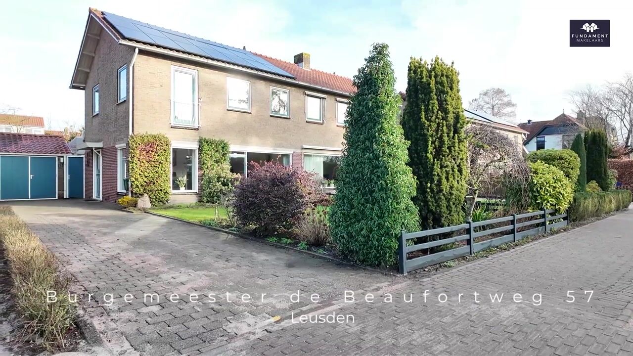 Video van Burgemeester de Beaufortweg 57