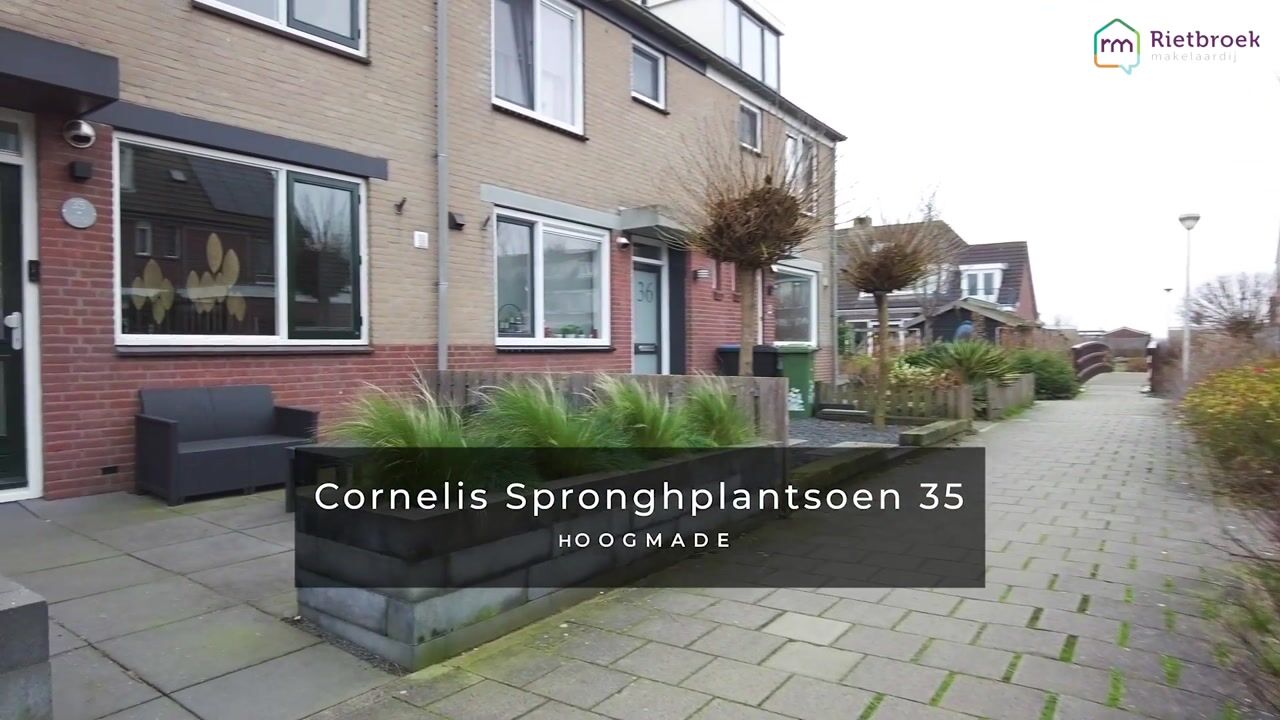 Video van Cornelis Spronghplantsoen 35