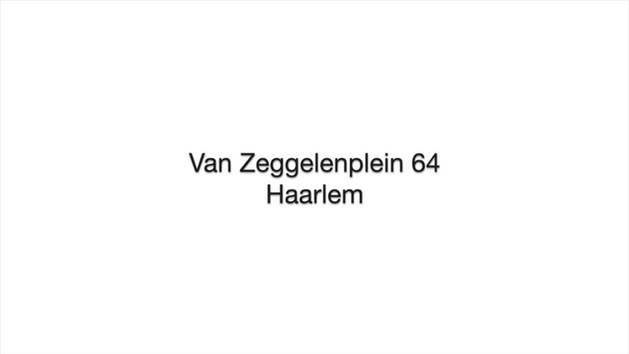 Video of Van Zeggelenplein 64