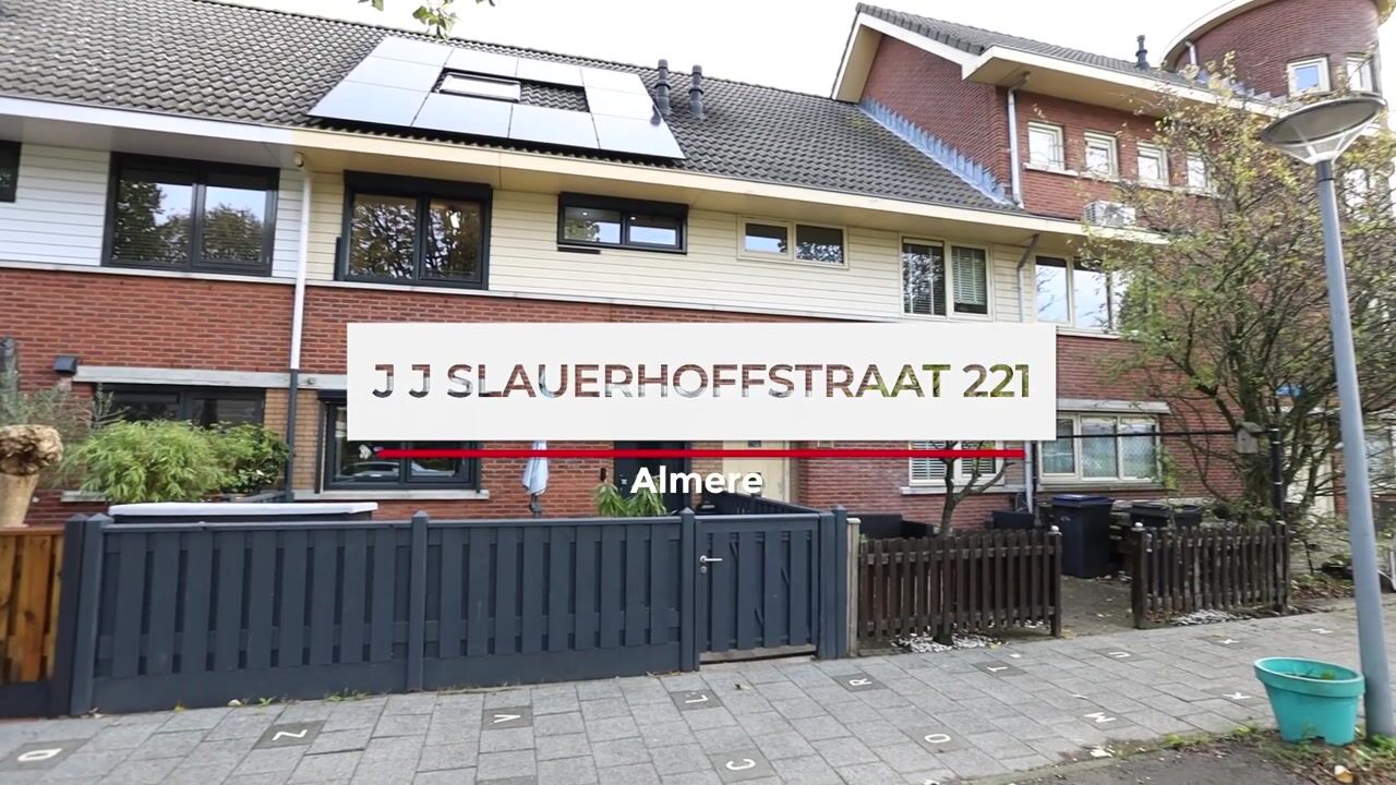 Video van J.J. Slauerhoffstraat 221