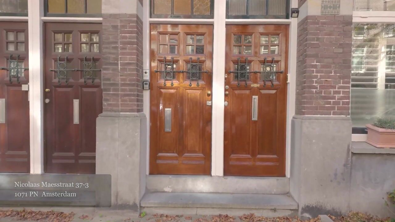Video van Nicolaas Maesstraat 37-3