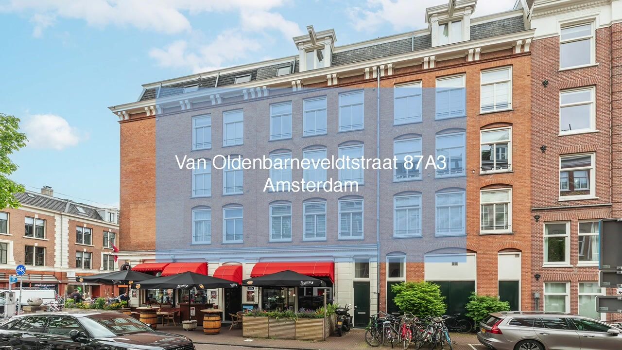 Video van Van Oldenbarneveldtstraat 87-A3