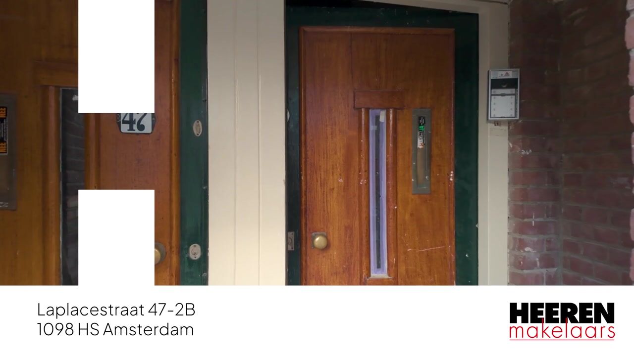 Video van Laplacestraat 47-2B