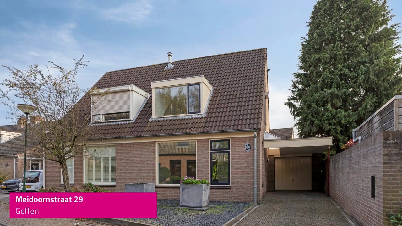 Video van Meidoornstraat 29