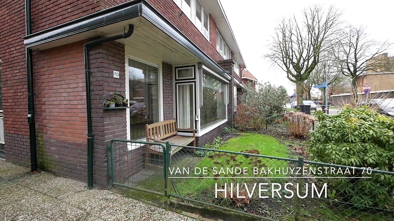 Bekijk video van Van de Sande Bakhuyzenstraat 70