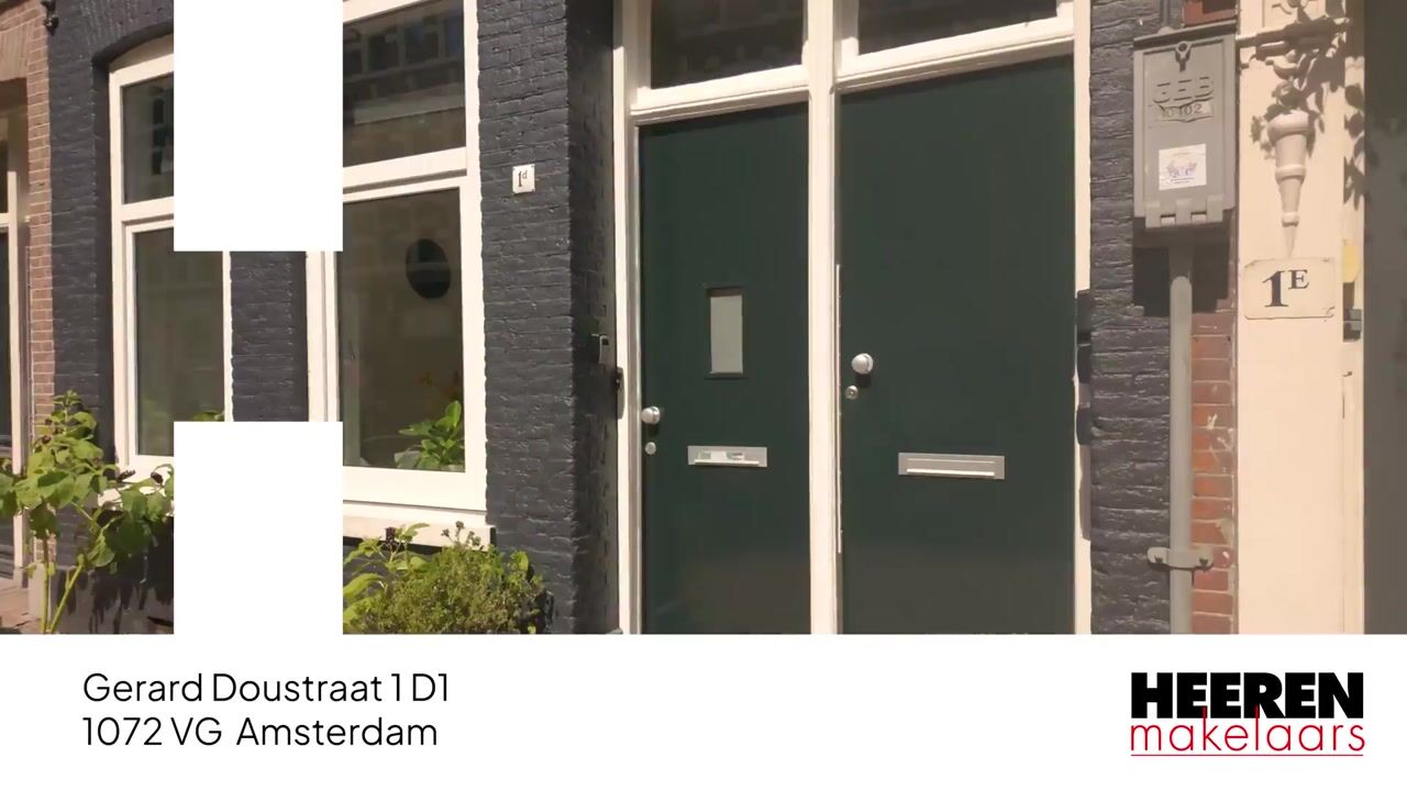 Video van Gerard Doustraat 1-D1
