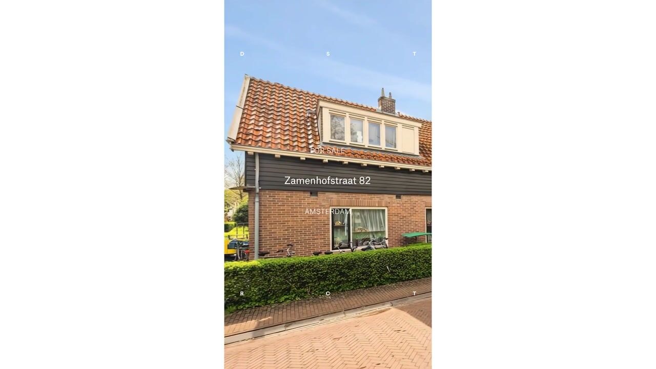 Video van Zamenhofstraat 82