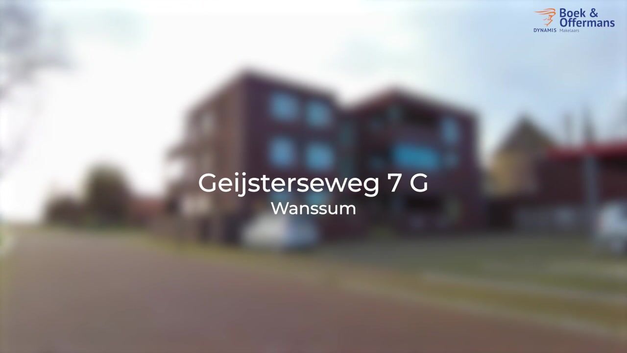 View video of Geijsterseweg 7-G