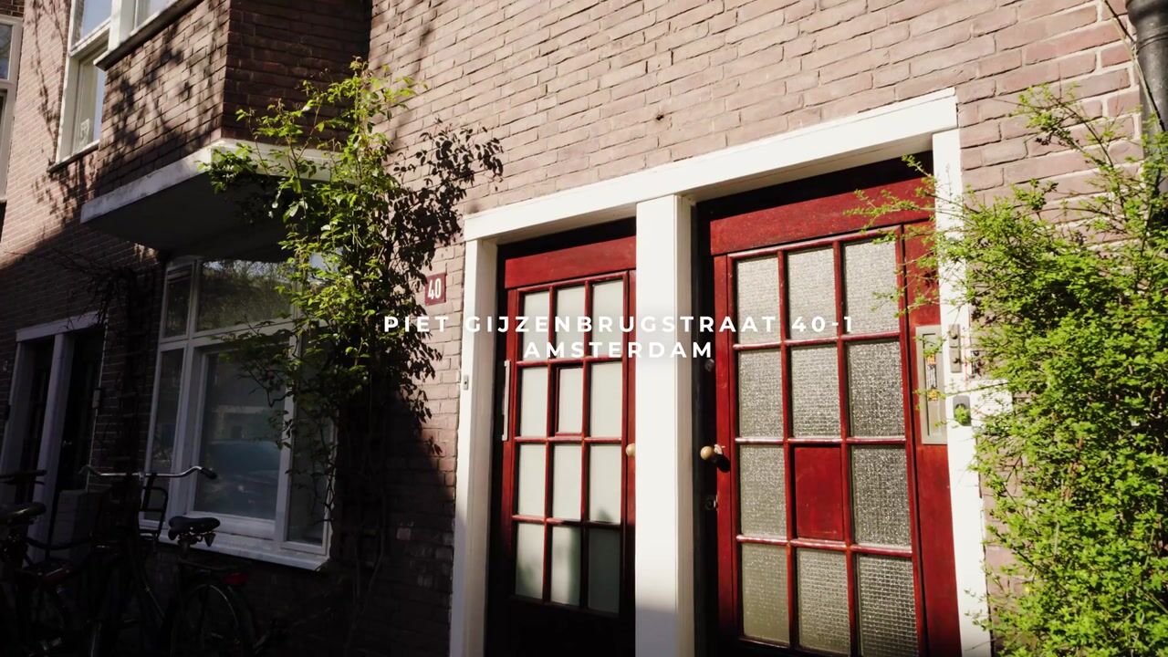 Video van Piet Gijzenbrugstraat 40-1