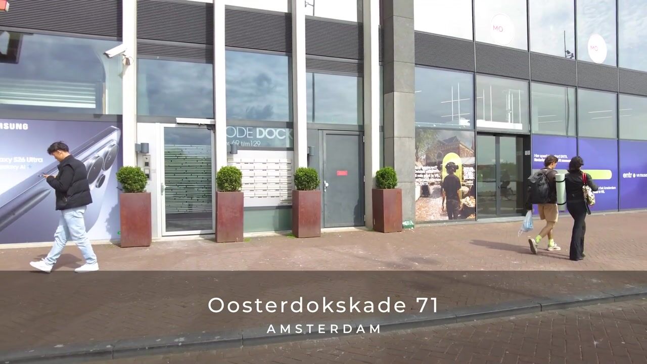 Video van Oosterdokskade 71