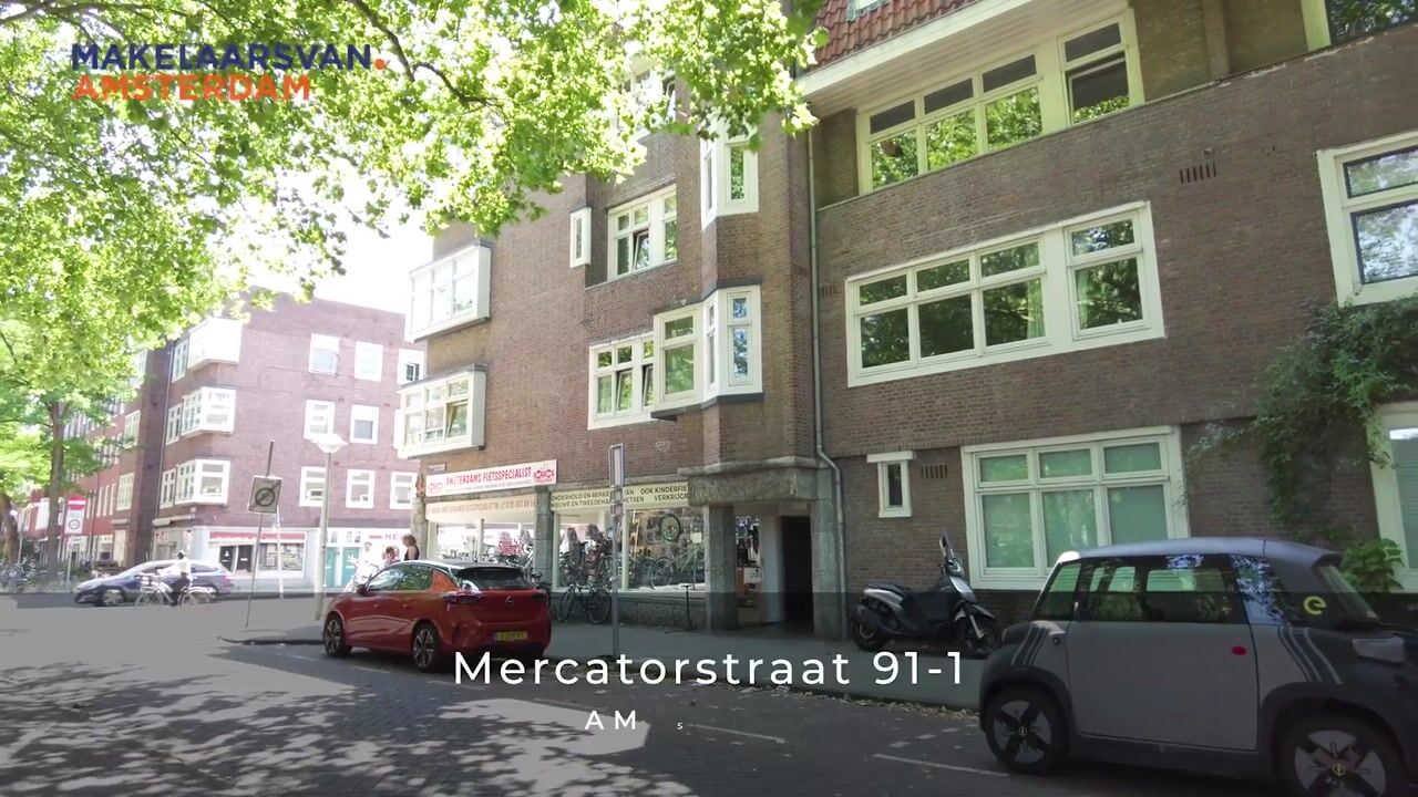 Video van Mercatorstraat 91-1