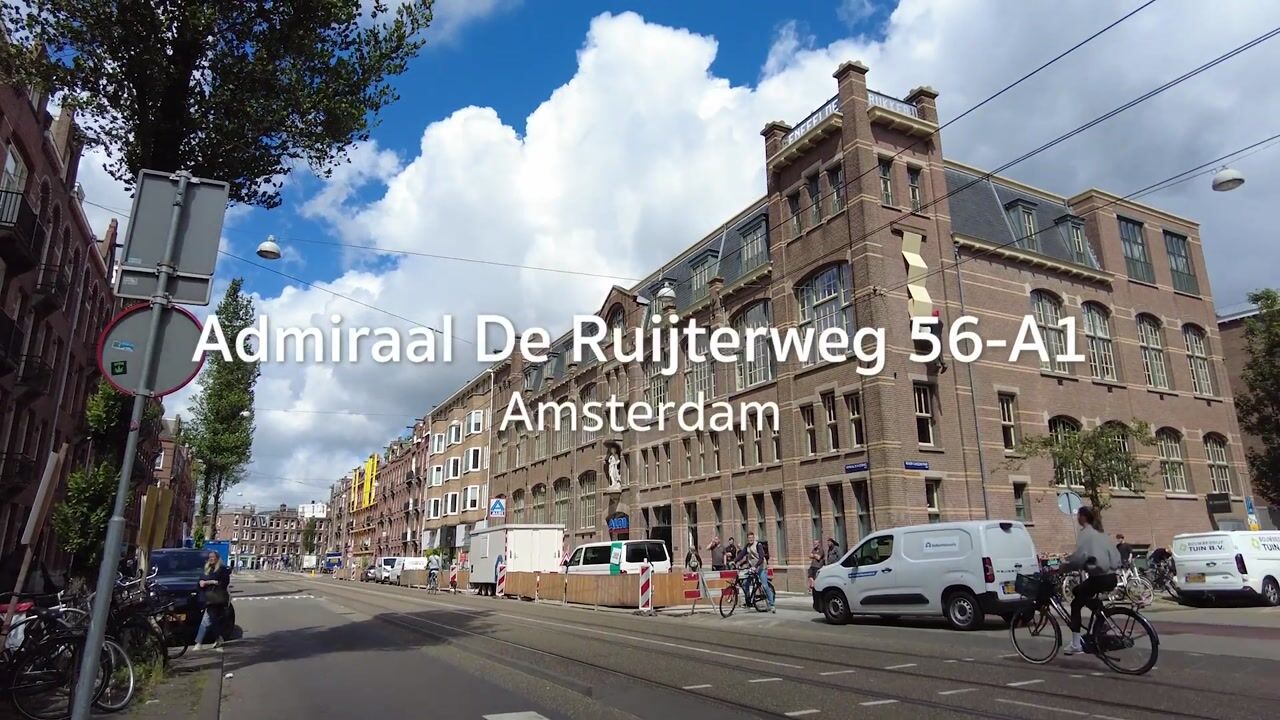 Video van Admiraal De Ruijterweg 56-A1