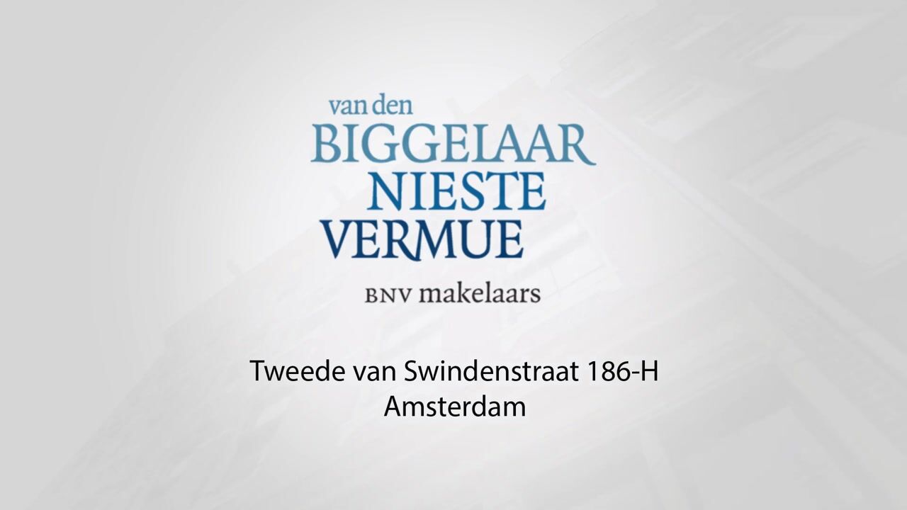 Video van Tweede van Swindenstraat 186-H