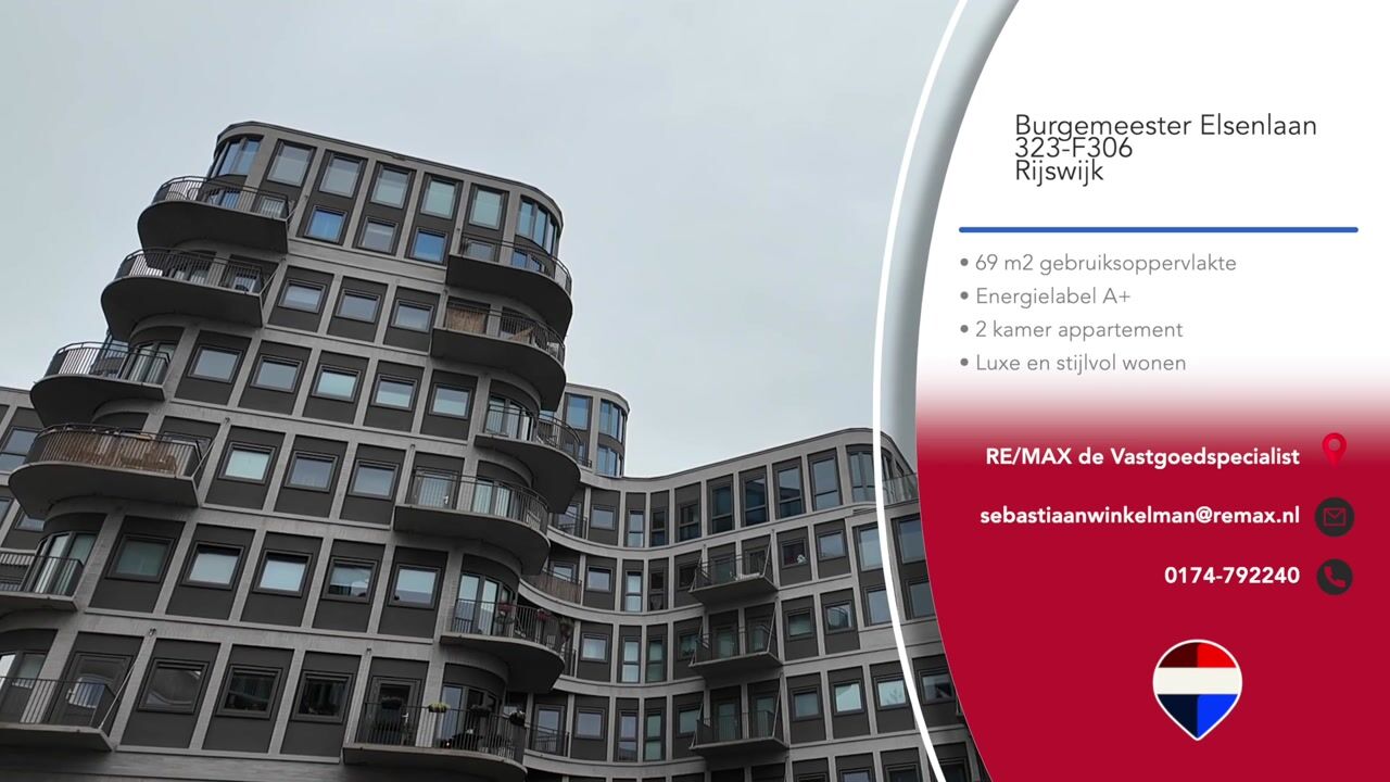 Video van Burgemeester Elsenlaan 323-F306