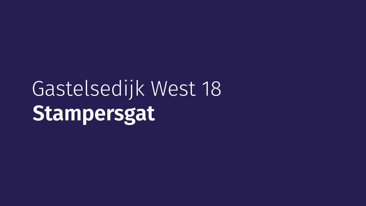 Video van Gastelsedijk West 18