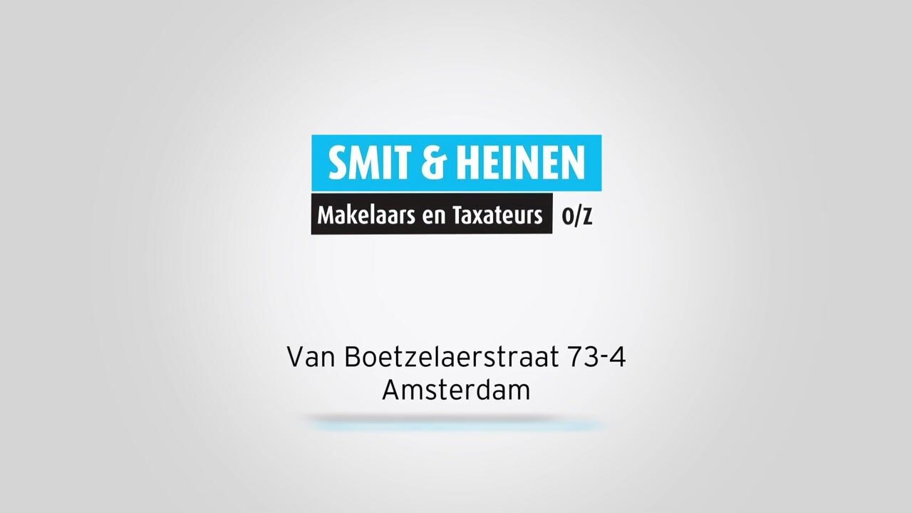 Video van Van Boetzelaerstraat 73-4